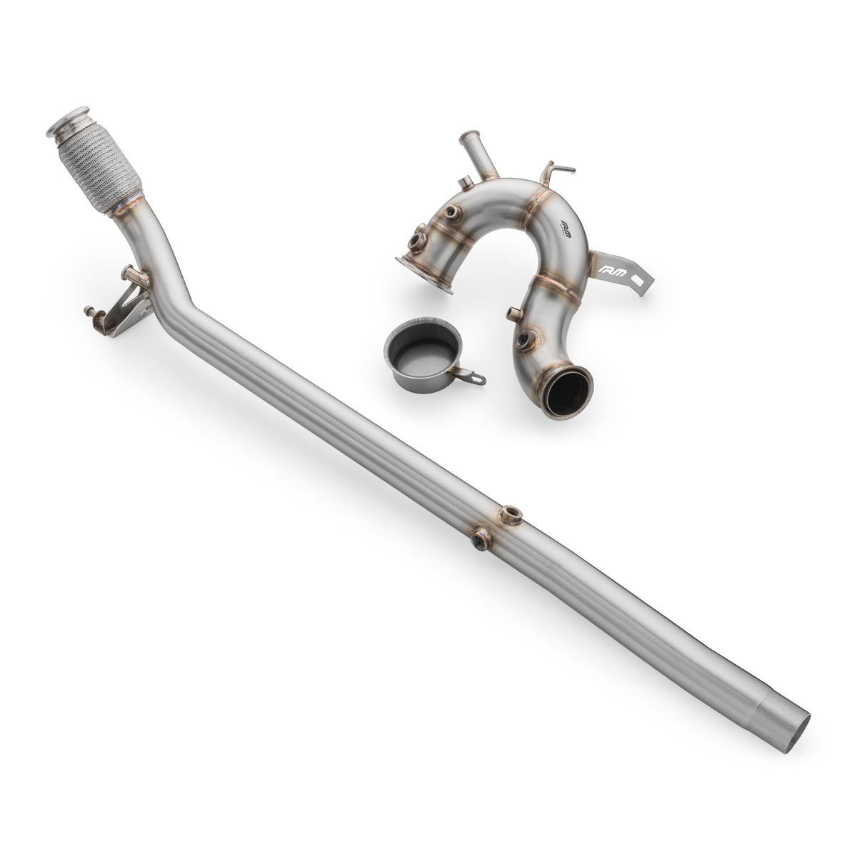 Downpipe + DPF OFF-set Volkswagen Golf VIII 2.0 TDI GTD + värmesköld