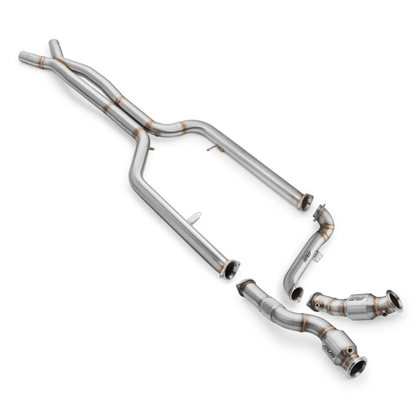 Downpipe-set med katalysator + midpipe BMW M3 (G80/G81), M4 (G82 / G83) 3.0 S58