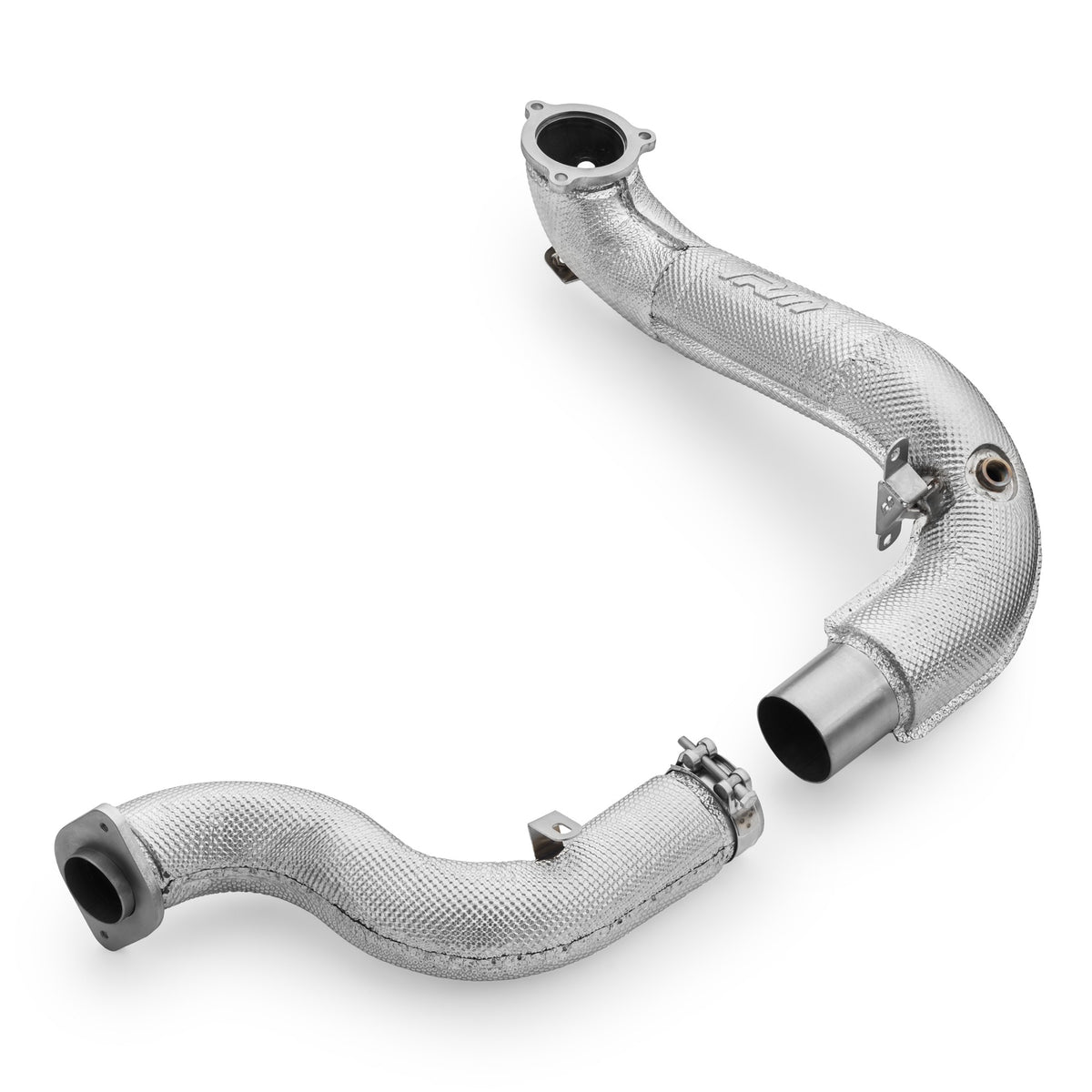 Mercedes-AMG A35 GPF W177 4MATIC downpipe med heat shield