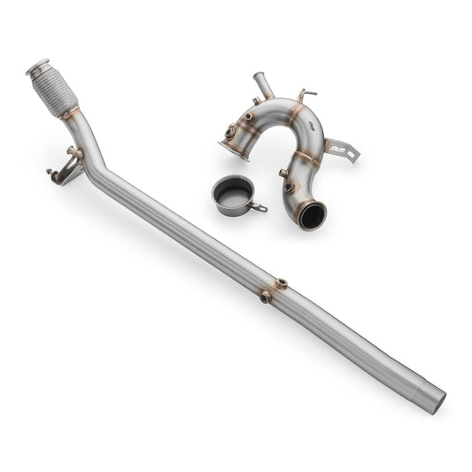 Downpipe + DPF OFF-set Volkswagen Golf VIII 2.0 TDI GTD + värmesköld