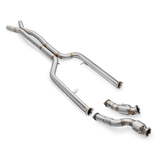 Downpipe-set med katalysator och midpipe BMW M3 Competition (G80, G81) S58B, M4 (G82 / G83) 3.0 S58