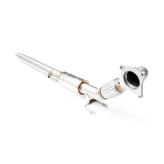 Downpipe Volkswagen 2.0 TSI/2.0 TFSI – B6/B7/MK3/MK5/MK6/MK2/A3/8P + ljuddämpare