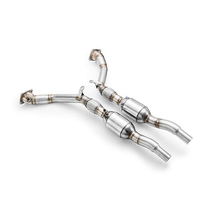 Downpipe Audi 2.7 T – A6/S6/C5/S4/RS4/B5 + ljuddämpare