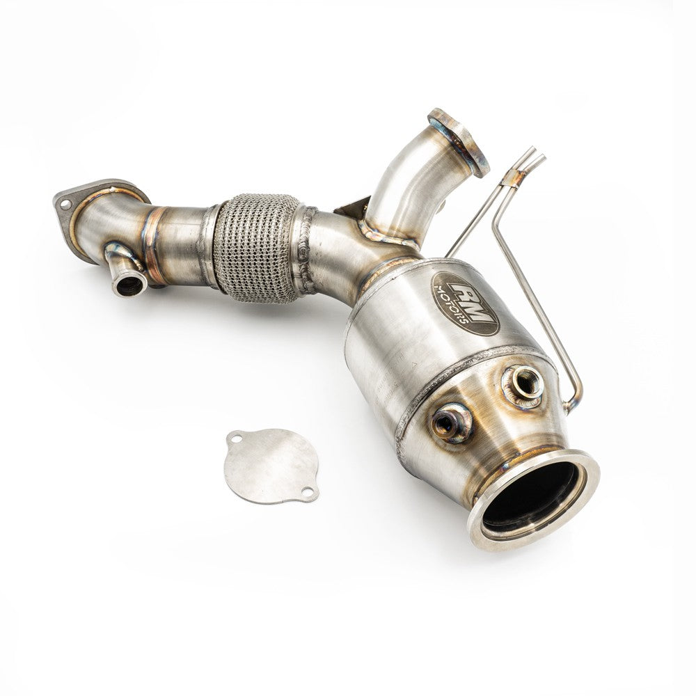 Downpipe BMW G30 540d B57 + katalysator HJS 200 cpsi EURO 6