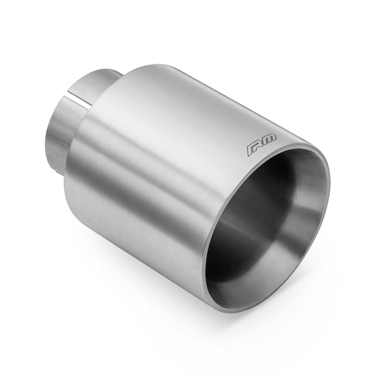 Ändrör RM Motors satinerat rostfritt KPCS/DS
