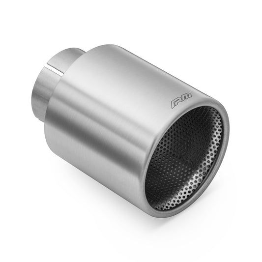Ändrör RM Motors satinerat rostfritt KPZS/DP
