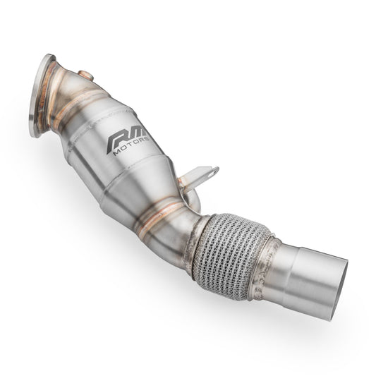 Downpipe BMW B48 – F30/F31/F34/F32/F33/F36/G11/G12/F20/F21 + ljuddämpare