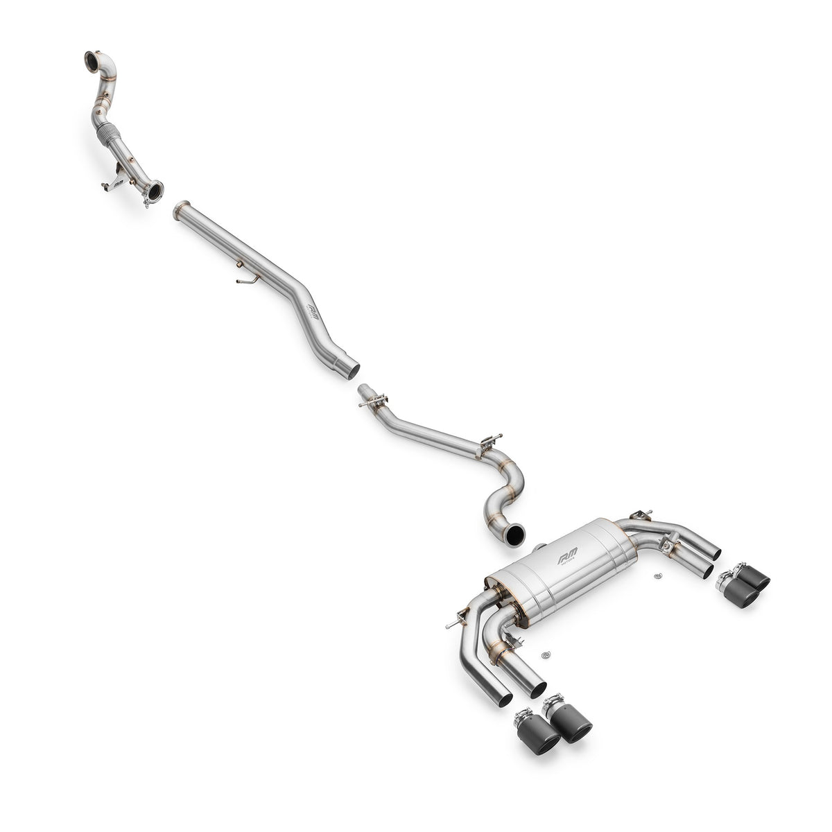 Komplett avgassystem Audi S3 8Y 2.0 TFSI Sedan