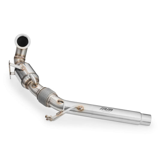 Downpipe Audi 1.8 TFSI/1.8 TSI/2.0 TSI/2.0 TFSI – A3/8V/MK3/B8 + ljuddämpare