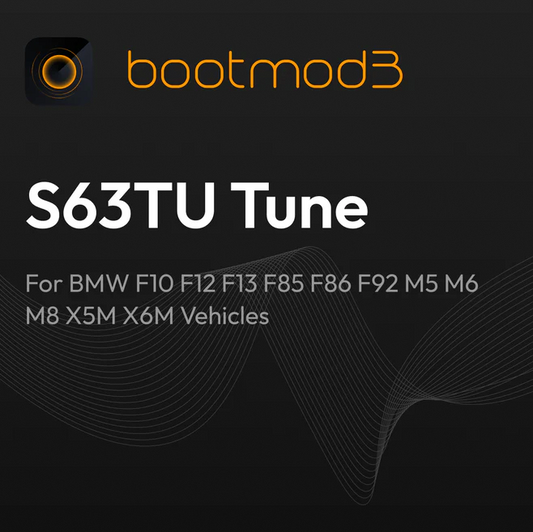 bootmod3 S63TU Tune - For BMW F10 F12 F13 F85 F86 F92 M5 M6 M8 X5M X6M Vehicles