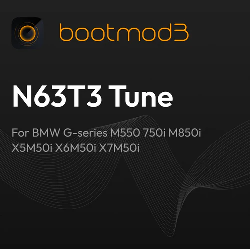 bootmod3 N63T3 Tune - For BMW G-series M550 750i M850i X5M50i X6M50i X7M50i Vehicles